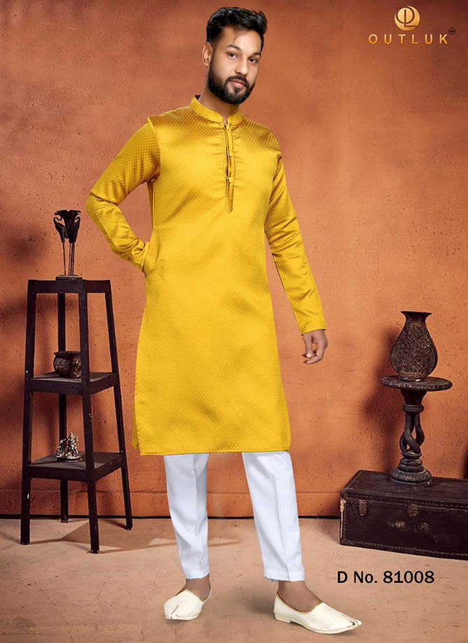 Outluk Vol 81 Festive Mens Wear Wholesale Kurta Pajama Collection